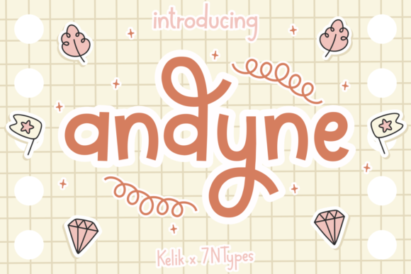Andyne: A Joyful Handwritten Font for Editors