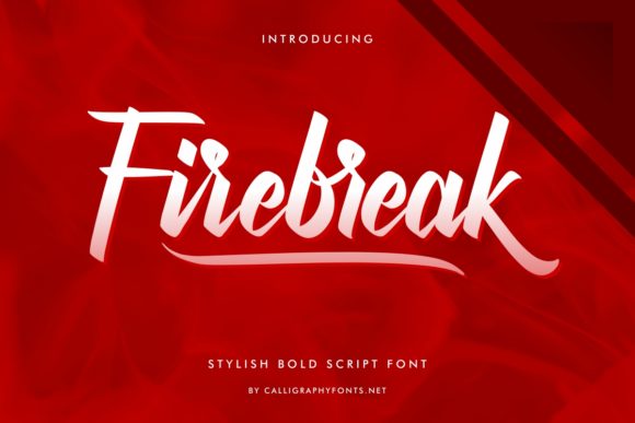 Firebreak: The Bold Handwritten Font for Craft Brands