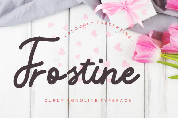 Frostine Font: Elevating Web Design with Handwritten Style