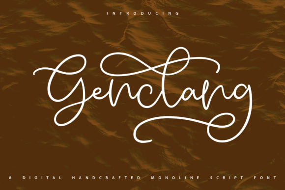 Genclang: A Handwritten Font for Stronger Branding