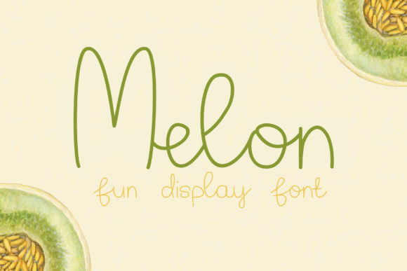 h1 Melon Typeface: A Playful Font for Editorial Design