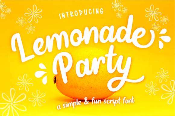 Lemonade Party Font for Polished Branding