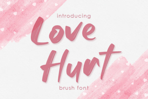 Love Hurt Font Review: A Bold Script for Branding