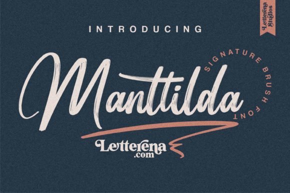Manttilda: A Daring Handwritten Font for Editorial Impact