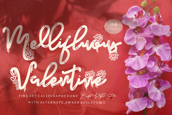 Mellifluous Valentine: A Handwritten Font for Campaigns