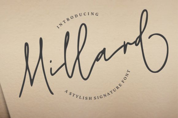 Millard Font: Elevate Web Design with Timeless Script
