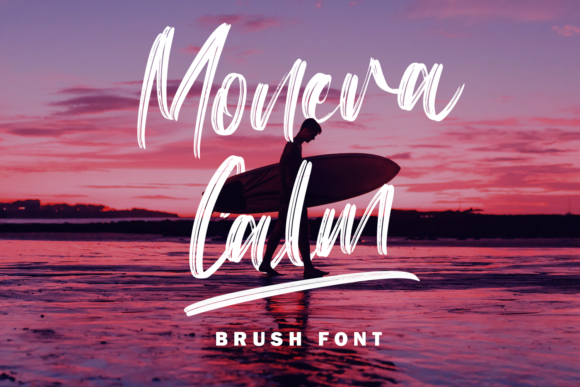 Monera Calm: A Handwritten Font for Makers