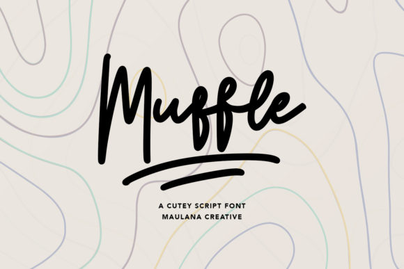 Muffle Font: A Handwritten Typeface for Crafters