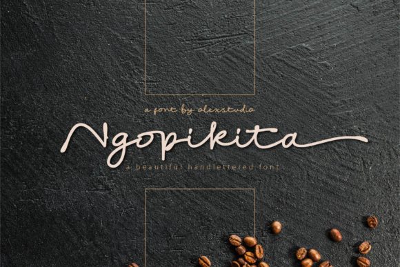 Ngopikita: The Handwritten Font for Scroll-Stopping Marketing