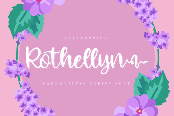 Rothelyn: A Cursive Script Font for Elegant Branding