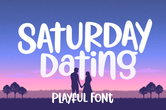 Saturday Dating: A Playful Typeface for Modern Web Design