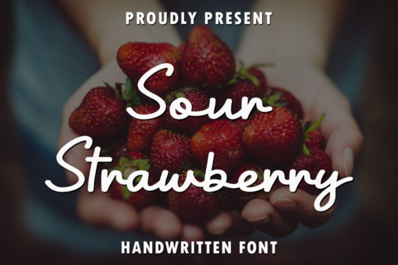 Sour Strawberry Font for Business Branding