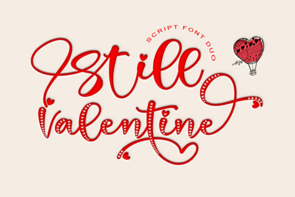 Still Valentine: A Romantic Script Font for Web Design