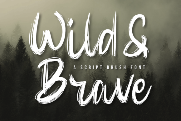 Wild Brave: A Handwritten Typeface for Editorial Design