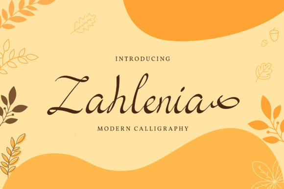Zahlenia Font: A Stylish Script for Branding